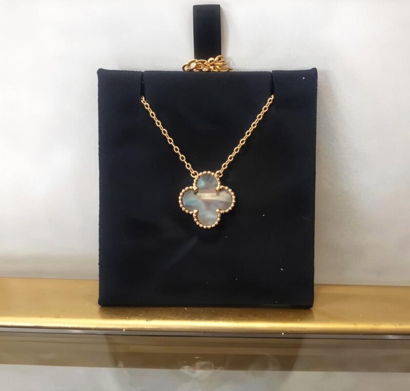 Four Leaf Clover Charm Necklace_Ring (5)
