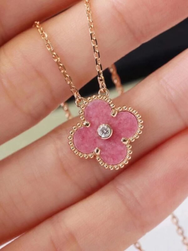 Four Leaf Clover Charm Necklace_Ring (7)