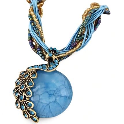 Peacock Layered Necklaces_main