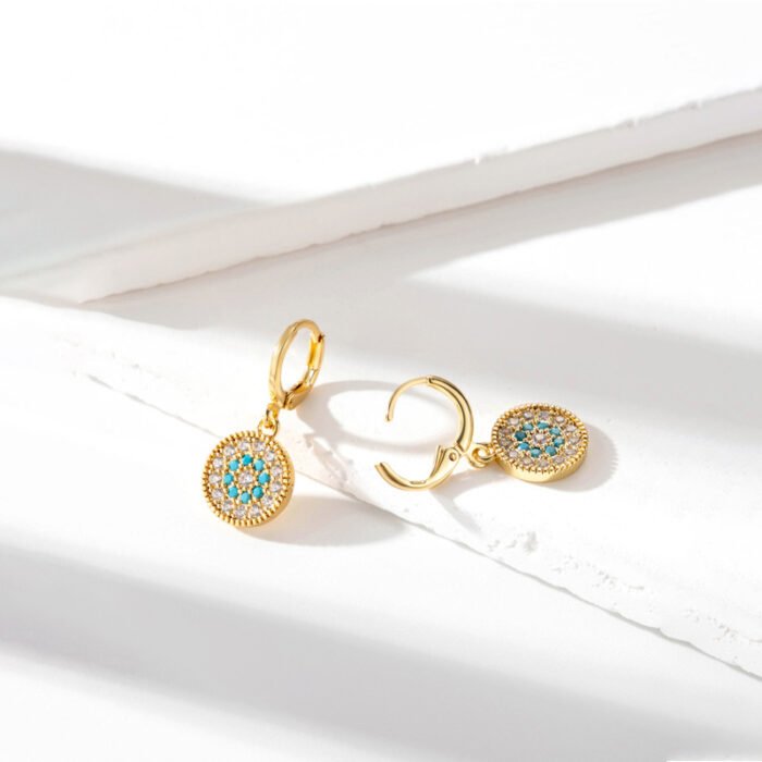Statement Zircon Dangle earrings03