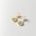 Statement Zircon Dangle earringsRing02