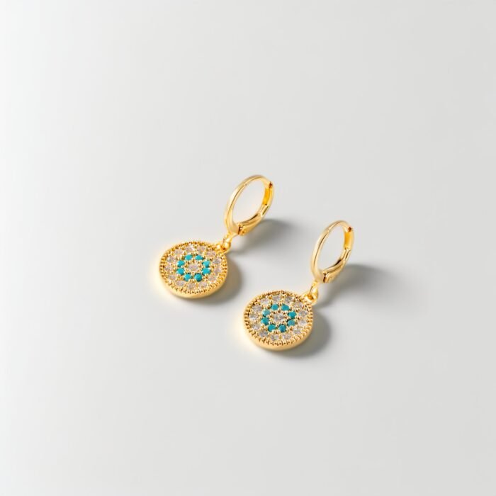 Statement Zircon Dangle earringsRing02