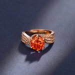 Women's Zircon Ring Necklace (7)