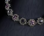 Zircon Crystal necklace Bracelet Earringsset (4)