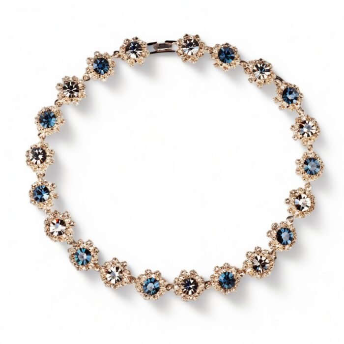 Zircon Crystal necklace Bracelet Earringsset_main