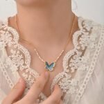 Zirconia Butterfly Necklace_Ring02