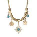 Vintage JewelrySunflower Necklace_main