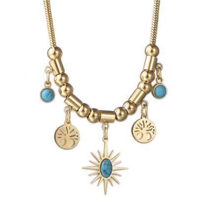 Vintage JewelrySunflower Necklace_main