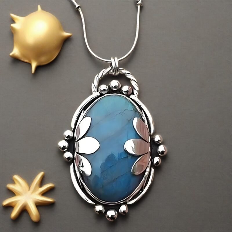 Gemstone necklaceGift for her_Ring02