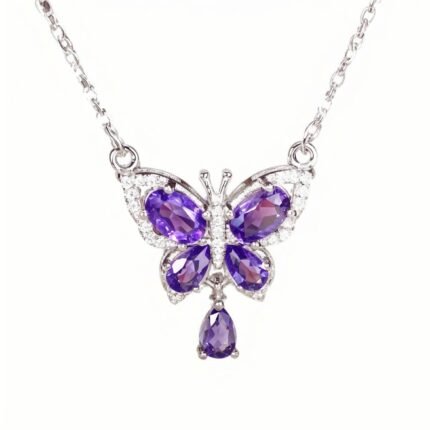 amethyst necklaceGift for her_Main
