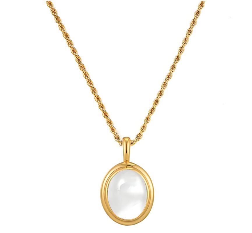 shell necklaceNatural Stone Pendants_Main