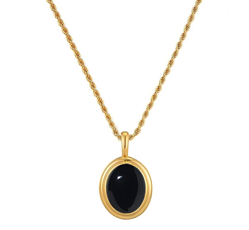 shell necklaceNatural Stone Pendants_Ring01