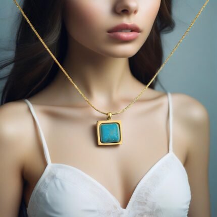 turquoise necklacemother's day gift_Ring03