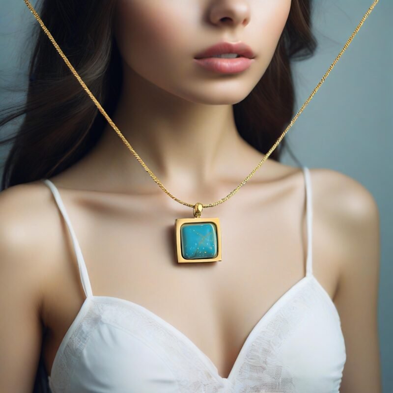 turquoise necklacemother's day gift_Ring03